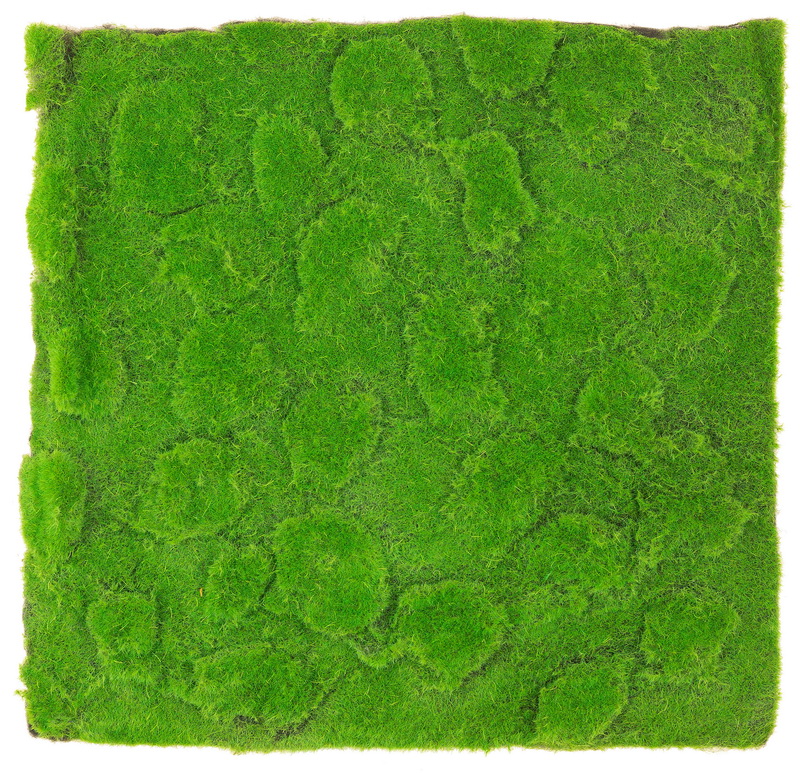 Umělá živá zelená stěna MECH 34, rozměr 100 x 100cm