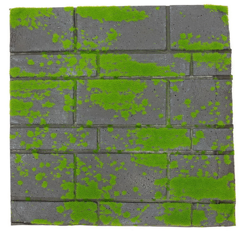 Umělá živá zelená stěna MECH 22, rozměr 100 x 100cm