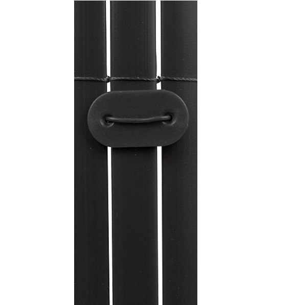 Instalační drátky s podložkami pro umělé ploty, 26ks černé