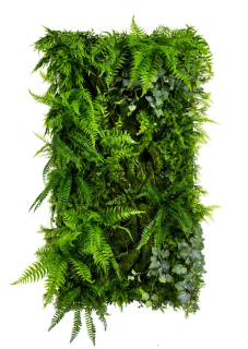 Vertikální zahrada z umělých rostlin STUDIOGREEN model 3, 50x100cm
